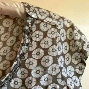 Silk shirt with sequen details